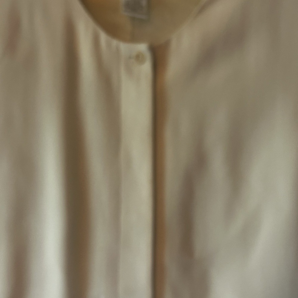 Vintage Jones New York 2-piece Vanilla Cream Silk Suit Old Money Minimalist 14P - Picture 4 of 14